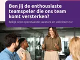 Vacature flyer.